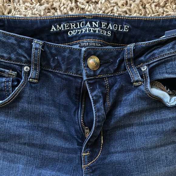 American Eagle super stretch skinny jeans size 8 - Picture 2 of 5